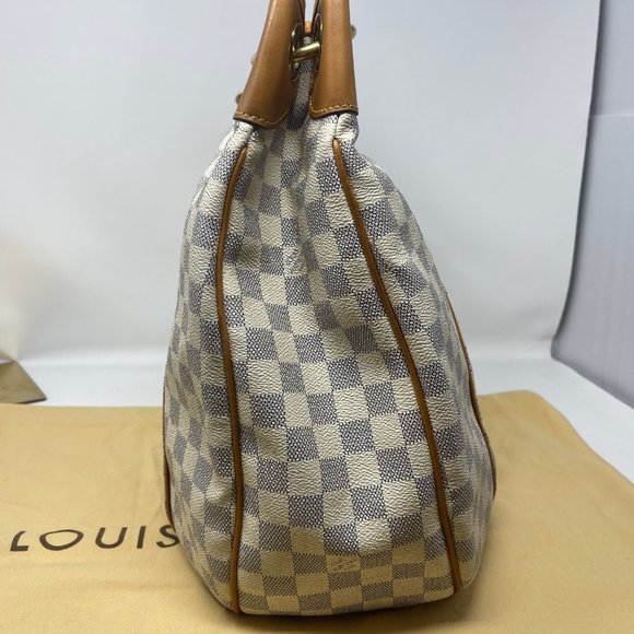 LOUIS VUITTON Damier Azur Galliera GM Shoulder Bag - Picture 10 of 16